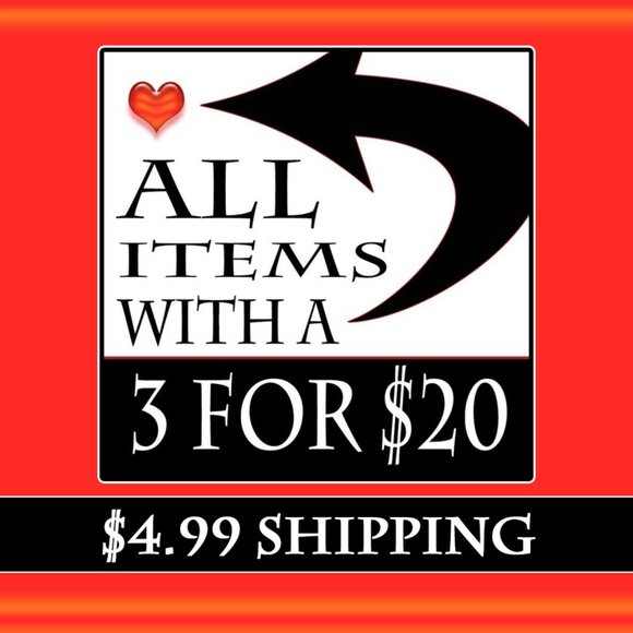 Vintage Jewelry - ❤️SALE! RED HEARTS 3 FOR $20 $4.99 SHIPPING!